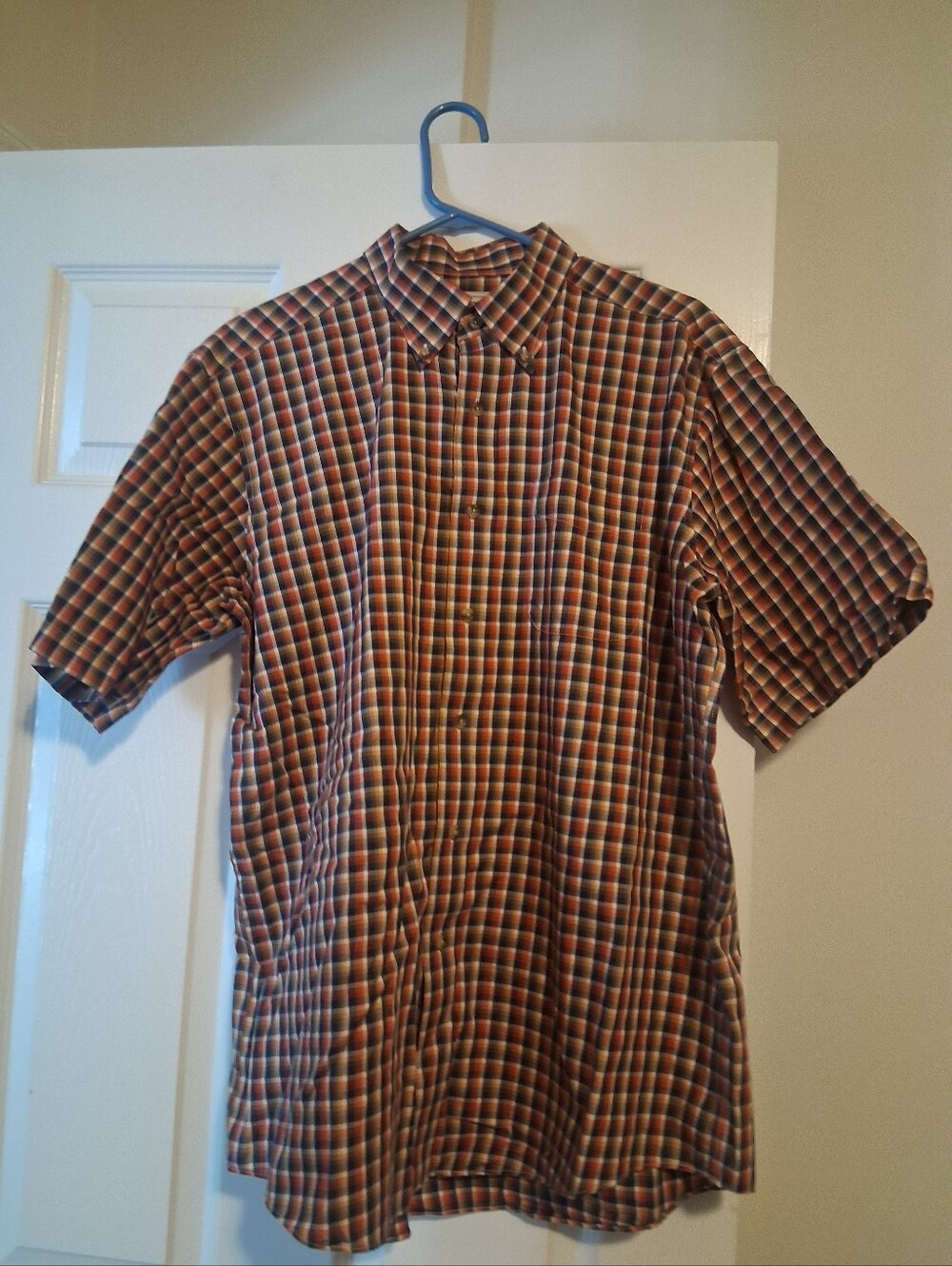 L.L. Bean Men's Plaid Button-Down Shirt